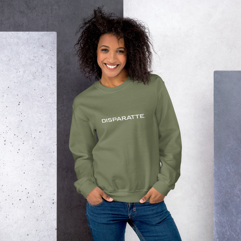 Sudadera unisex Disparatte Military Green