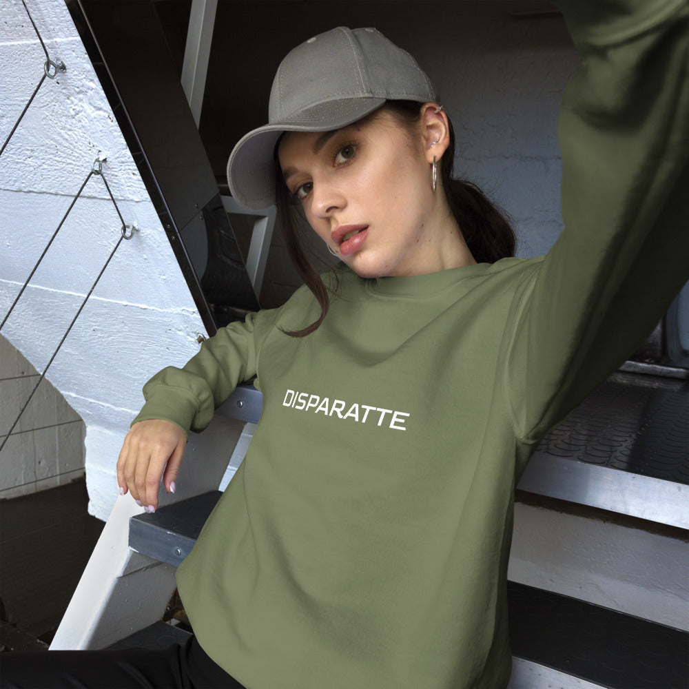 Sudadera unisex Disparatte Military Green