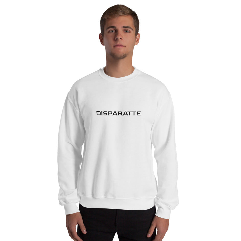 Sudadera unisex Disparatte White